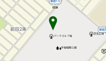 手稲稲積公園多目的広場の地図画像