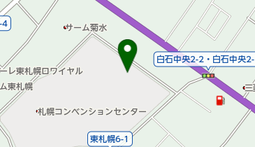 さっぽろ大地公園パークゴルフコースの地図画像