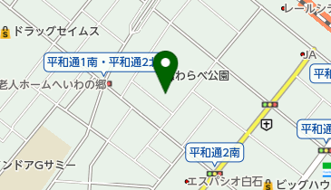 わらべ公園多目的広場の地図画像
