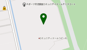札幌市スポーツ交流施設コミュニテイドーム多目的広場の地図画像