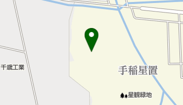 星観緑地パークゴルフの地図画像