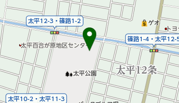 太平公園ゲートボール場の地図画像