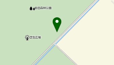 前田森林公園ゲートボール場の地図画像