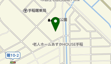 山口公園ゲートボール場の地図画像