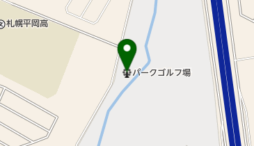 平岡公園パークゴルフ場の地図画像