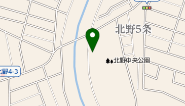 北野中央公園バスケットコートの地図画像