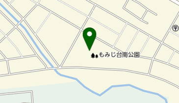 もみじ台南公園野球場の地図画像