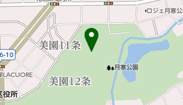 月寒公園坂下野球場の地図画像