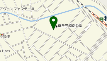 富丘三樽別公園野球場の地図画像