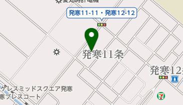 鉄興公園野球場の地図画像