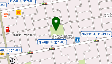 鹿の原公園野球場の地図画像