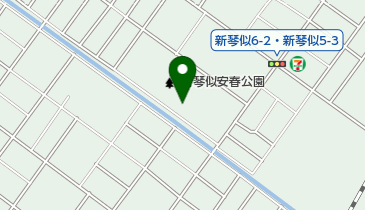 新琴似安春公園野球場の地図画像