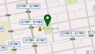 こまどり公園野球場の地図画像