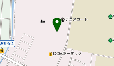 西岡中央公園多目的広場の地図画像