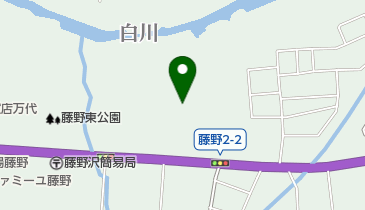 藤野東公園野球場の地図画像
