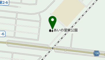 あいの里東公園野球場の地図画像