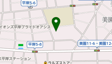 平園公園野球場の地図画像
