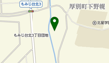 もみじ台緑地野球場の地図画像