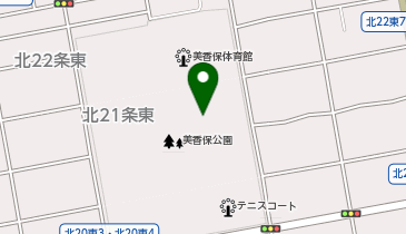 美香保公園A野球場の地図画像