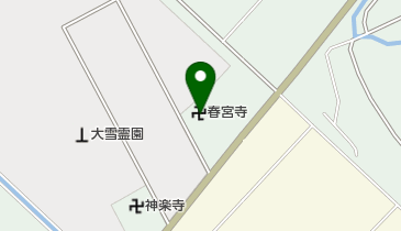 春宮寺の地図画像