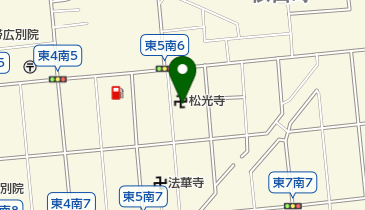 松光寺の地図画像