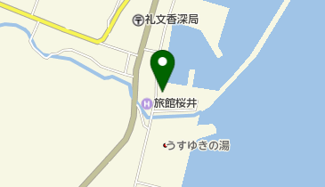 香深漁協直売所「かいせん館」の地図画像