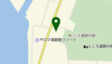 サロマ湖パーキングの地図画像