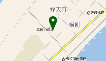 番屋の地ビールの地図画像