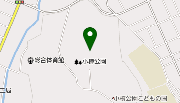 おたるつつじまつりの地図画像