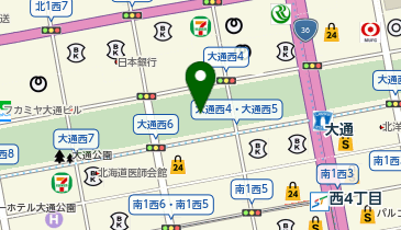 さっぽろライラックまつりの地図画像