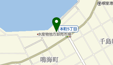 根室かに祭りの地図画像