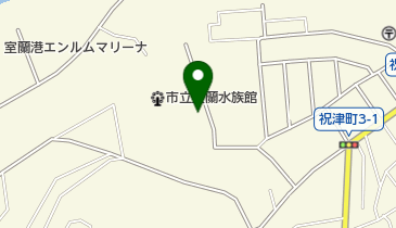 むろらん港まつりの地図画像