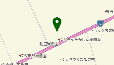丸武高階果樹園の地図画像