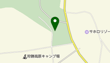 サホロリゾートMTBレンタルの地図画像