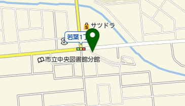 小町川さくら道路の地図画像