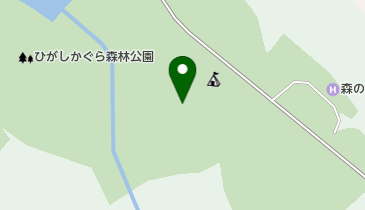 忠別川サイクリングロードの地図画像