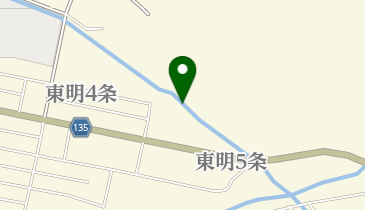 美唄市サイクリングロードの地図画像