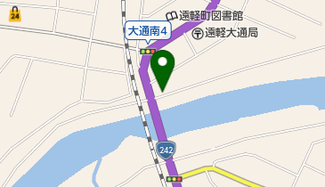 湧別川自転車歩行者専用道路の地図画像