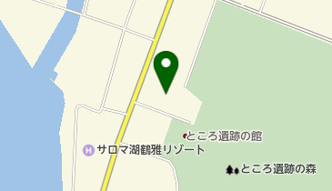 サロマ湖スノーモビルランド船長の家の地図画像