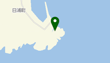 日浦岬磯場の地図画像