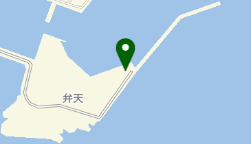 松前港の地図画像