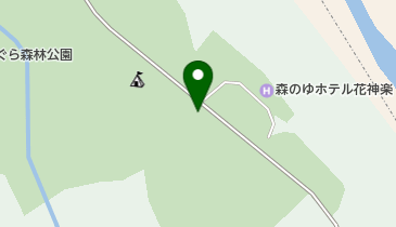 東神楽森林公園フィッシングサイトの地図画像