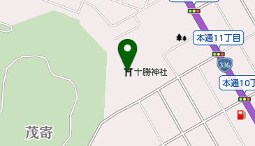 十勝神社の地図画像