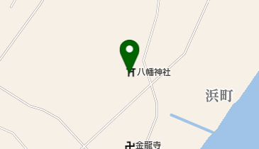 石狩八幡神社の地図画像