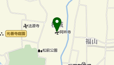 阿吽寺の地図画像