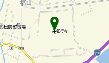 正行寺の地図画像