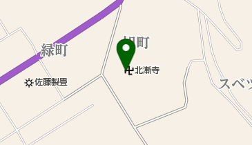 北漸寺の地図画像