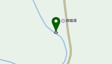 銀婚湯温泉の地図画像