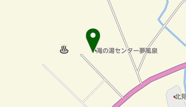 滝の湯温泉の地図画像