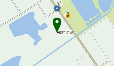 北村温泉の地図画像